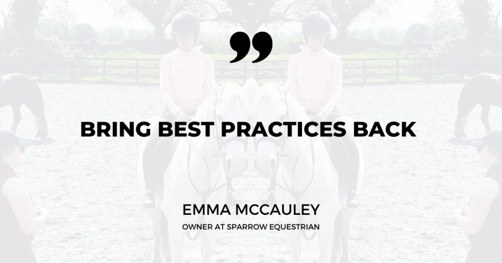 Bring Best Practices back